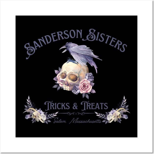 Sanderson Sisters Tricks and Treats Wall Art by MalibuSun